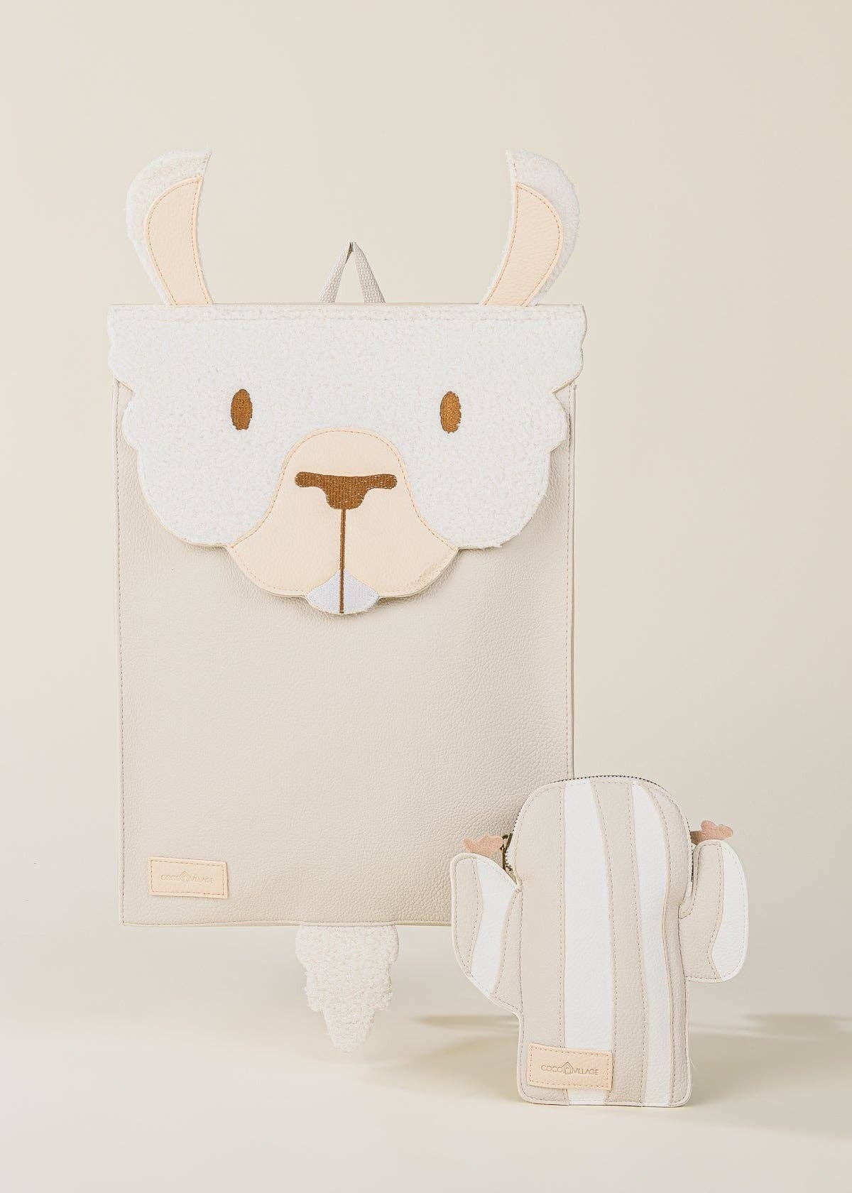 Coco high quality Village Llama Backpack Set